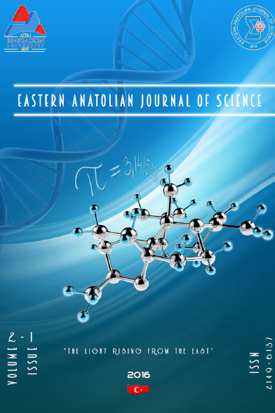 Eastern Anatolian Journal of Science